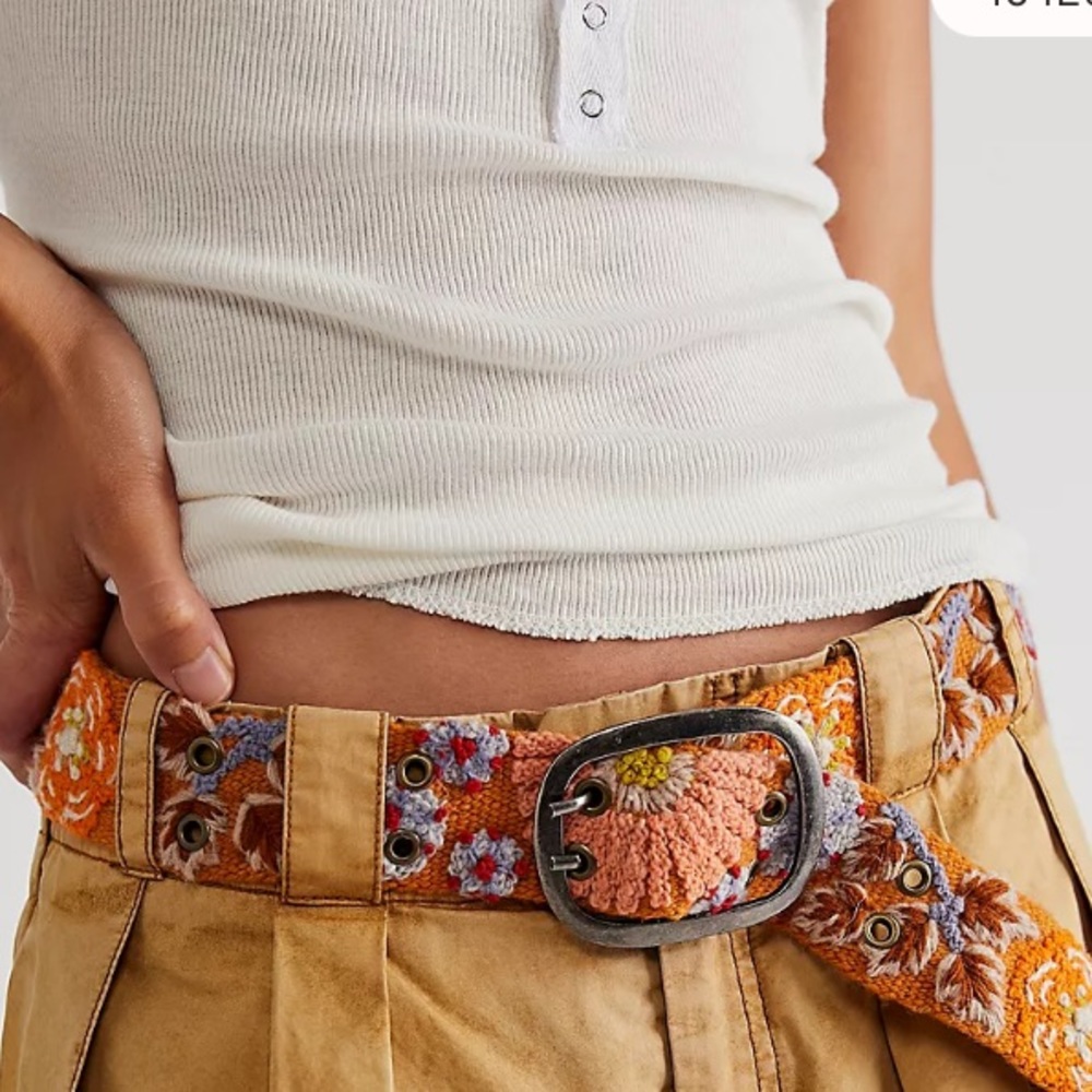 Free people dream in color belt by Jenny Krauss new with tags size medium